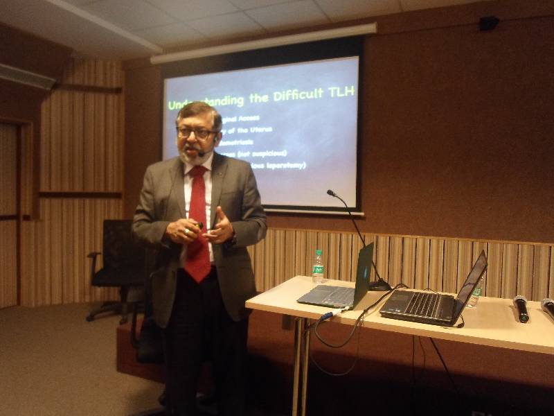 Total Laparoscopic Hysterectomy - 8th, 9th Jan 2018.