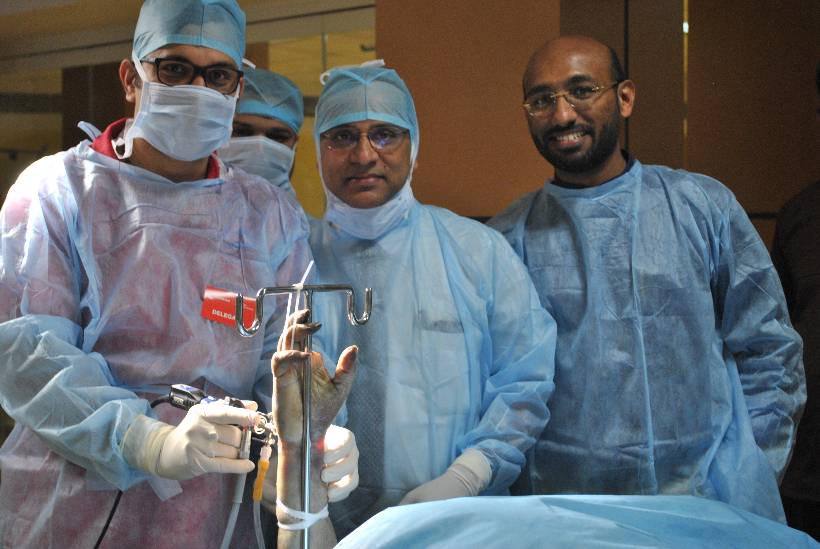 Wrist Arthroscopy Course - 23rd, 24th Feb 2018.