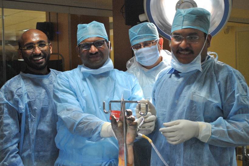 Wrist Arthroscopy Course - 23rd, 24th Feb 2018.