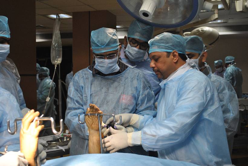 Wrist Arthroscopy Course - 23rd, 24th Feb 2018.