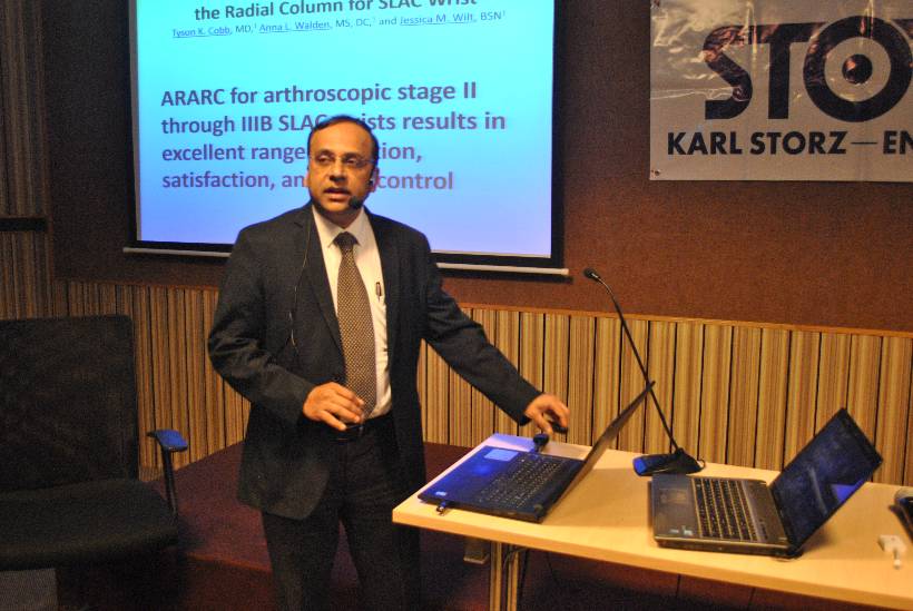 Wrist Arthroscopy Course - 23rd, 24th Feb 2018.