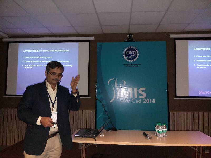 Minimally Invasive Spine - 02nd MISSI Annual Cadaver Course, 28th April 2018.