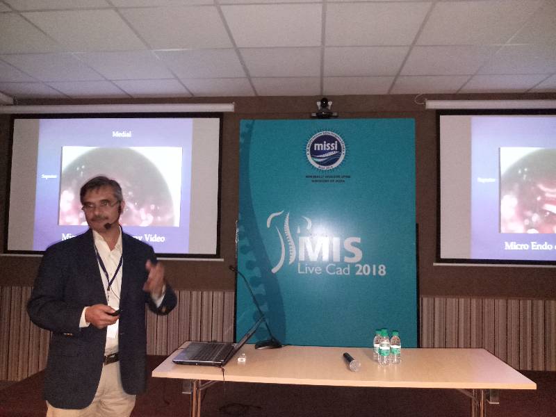 Minimally Invasive Spine - 02nd MISSI Annual Cadaver Course, 28th April 2018.