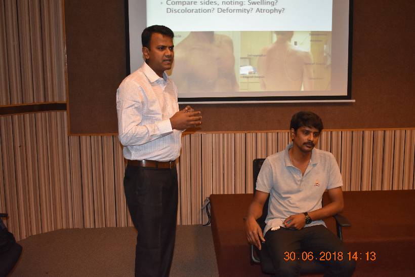 MSR Shoulder Scopy - 30th July & 01st , June 2018.