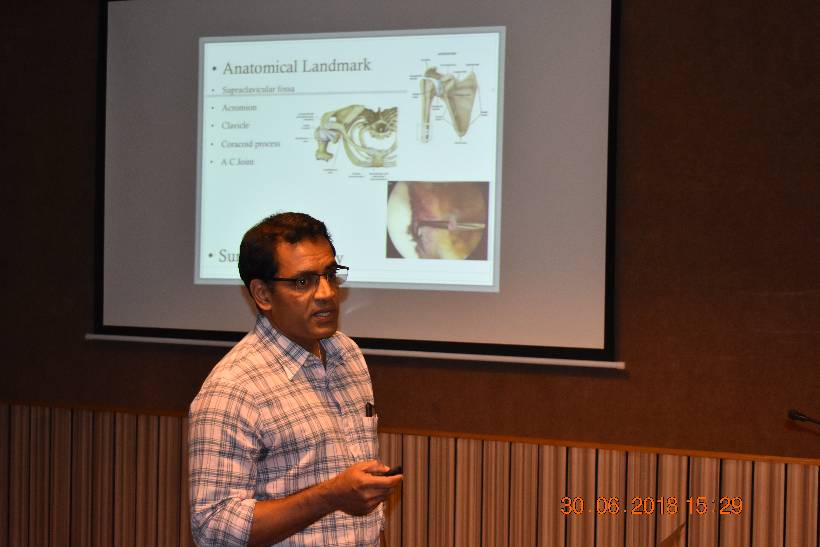 MSR Shoulder Scopy - 30th July & 01st , June 2018.