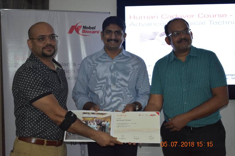 Nobel Biocare - 03rd, 04th & 05th July, 2018.