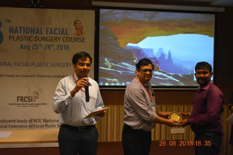 06th National Facial Plastic Surgery Course - 25th to 29th August 2018.