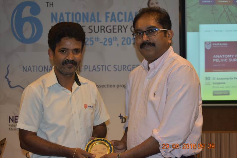 06th National Facial Plastic Surgery Course - 25th to 29th August 2018.