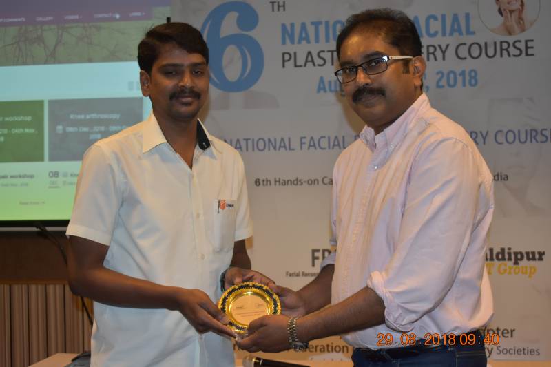 06th National Facial Plastic Surgery Course - 25th to 29th August 2018.