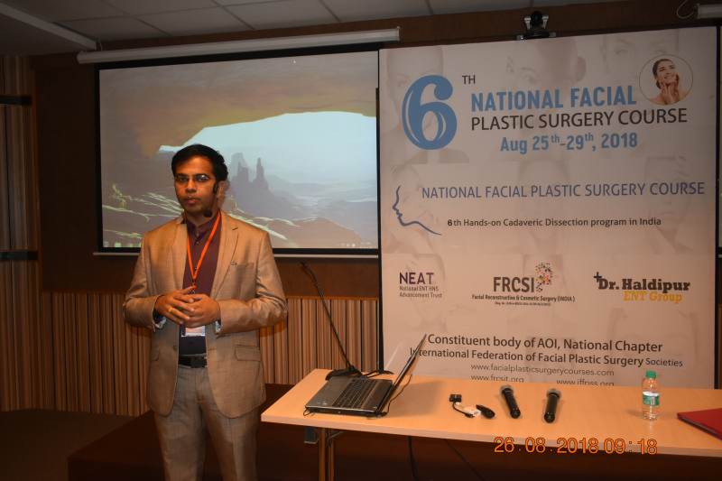 06th National Facial Plastic Surgery Course - 25th to 29th August 2018.
