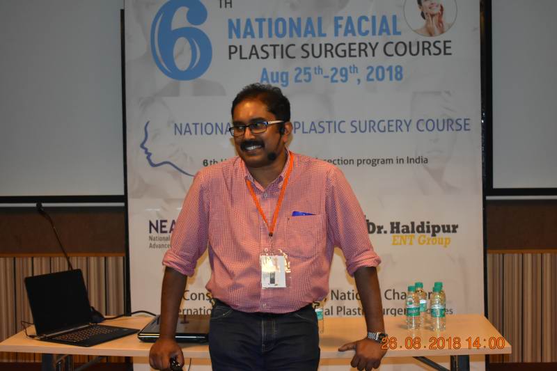 06th National Facial Plastic Surgery Course - 25th to 29th August 2018.