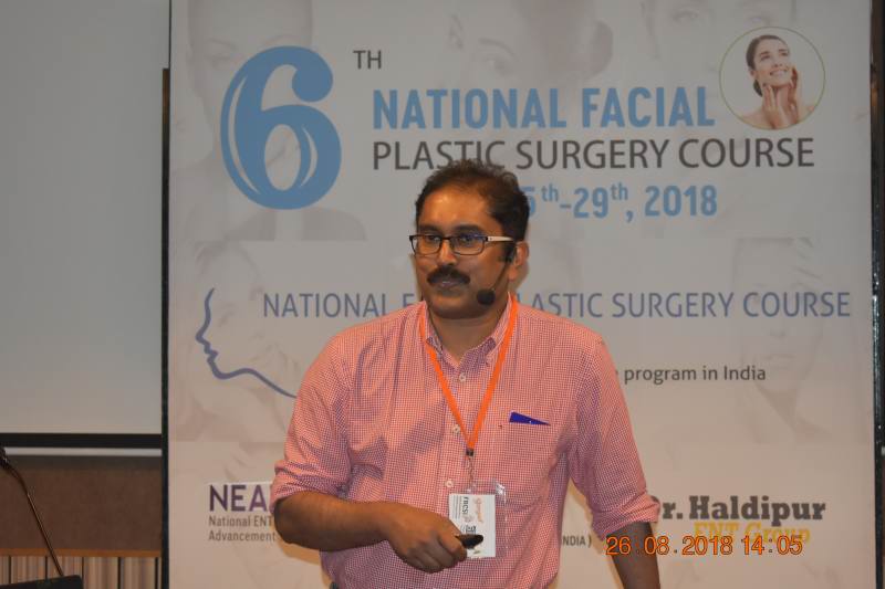 06th National Facial Plastic Surgery Course - 25th to 29th August 2018.