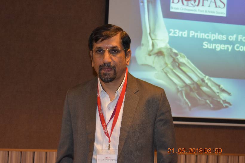 BOFAS - 23rd Priniciples of Foot and Ankle Surgery Course, 21st - 23rd June 2018.