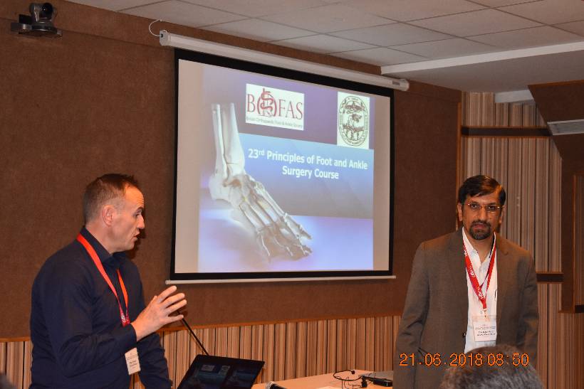 BOFAS - 23rd Priniciples of Foot and Ankle Surgery Course, 21st - 23rd June 2018.